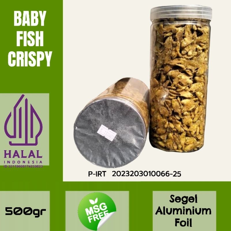 

Baby Fish | Baby Fish Crispy 500gr | Baby Fish Ikan Nila Crispy