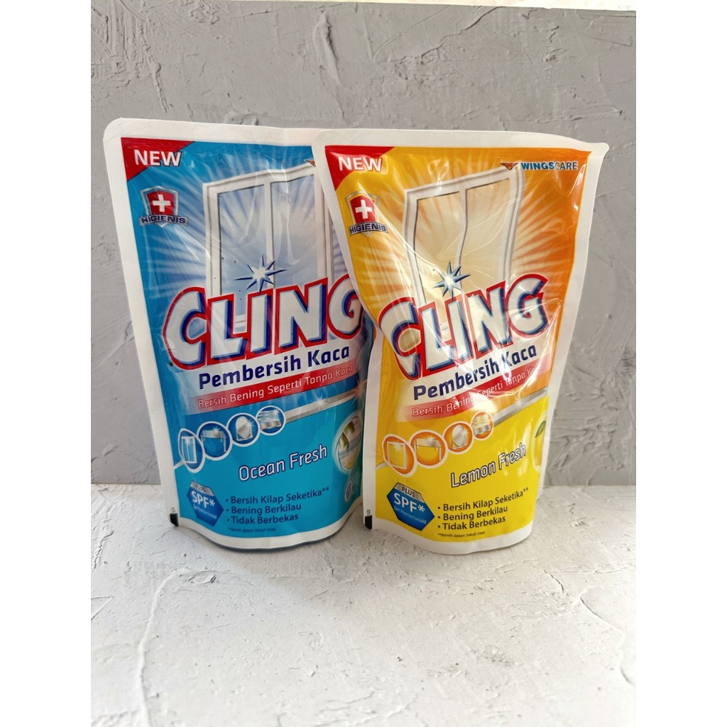 Cling Reffil Pembersih kaca (Isi Ulang) 425ml