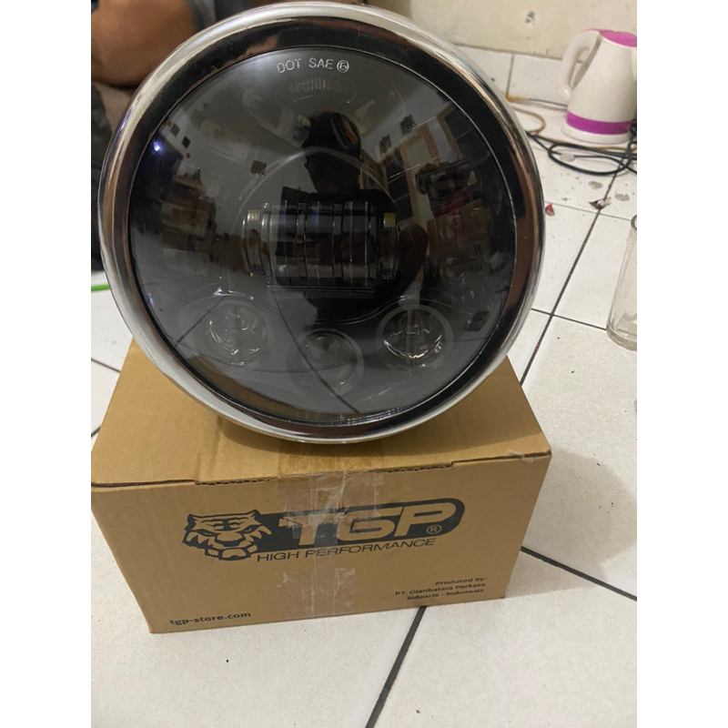 LAMPU DEPAN NINJA SS PLUS DAYMAKER REFLEKTOR BULAT NINJA SS PLUS DAYMAKER KEDOK REFLEKTOR LAMPU BULA