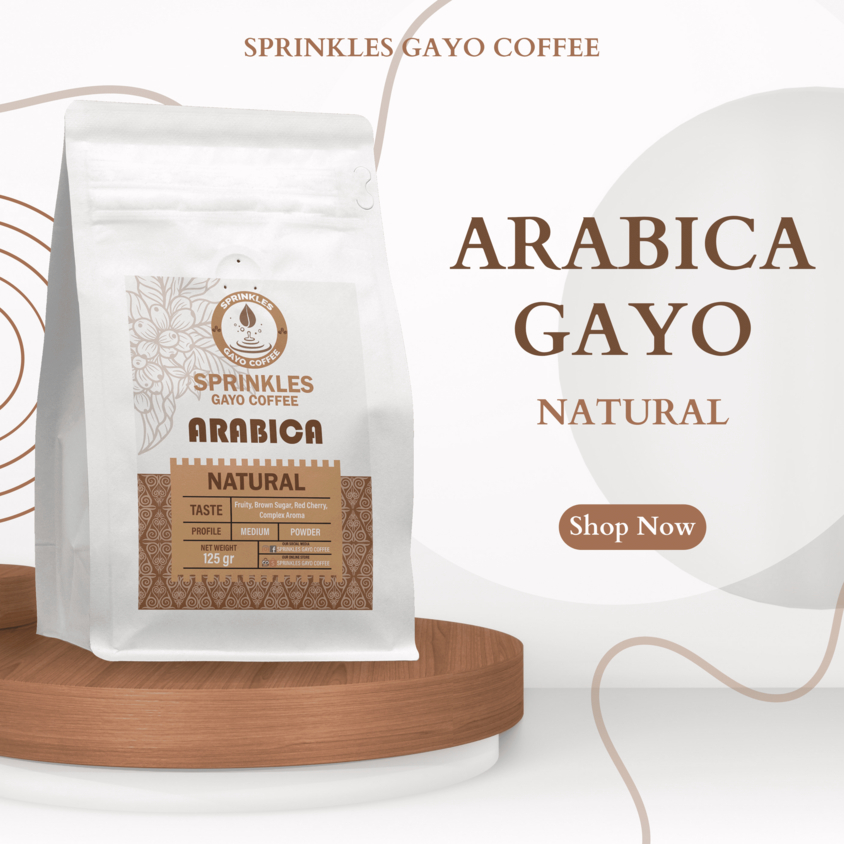 

Kopi Arabika Gayo Natural Bubuk 125 gram