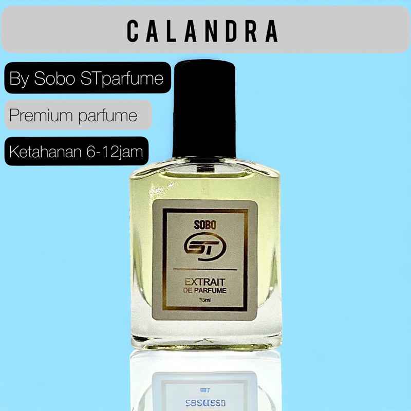 CALANDRA STparfume FREE 1 travel PARFUME (req tulis di note)