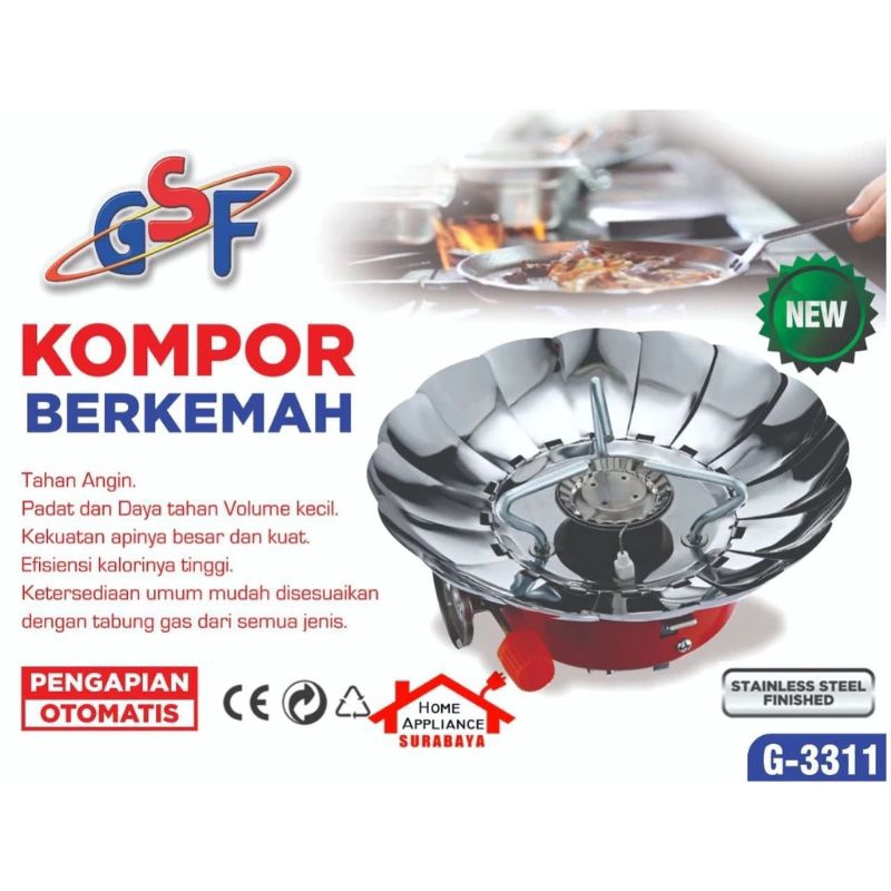 KOMPOR CAMPING | KOMPOR PORTABEL | KOMPOR GAS PORTABEL