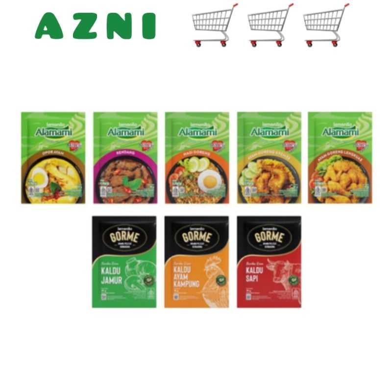 Lemonilo Alamami/ Gorme - Bumbu Masak Kaldu Jamur/ Ayam/ Sapi/ Nasi Goreng/ Opor/ Rendang