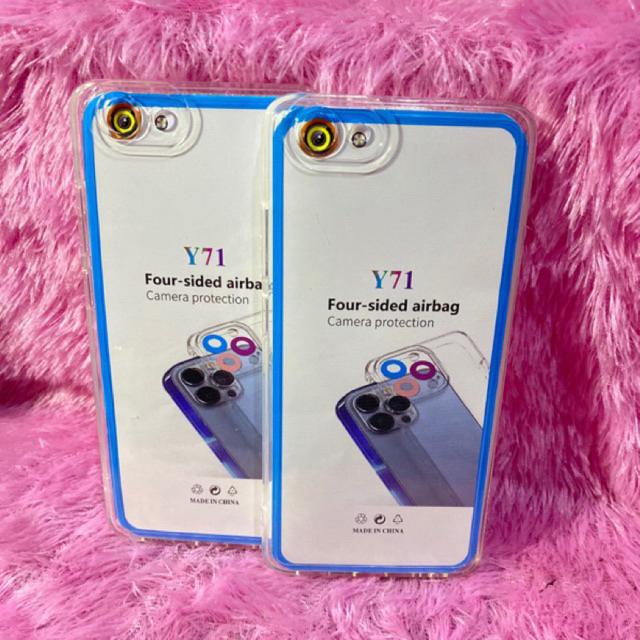 SoftCase Casing VIVO Y71 Silikon Bening Trasparan Pelindung Belakang HP+Airbang