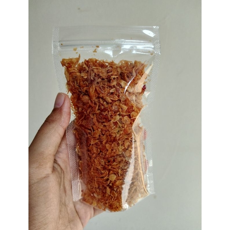 

Bawang Goreng "Buk Ten" gurih, kriuk, dan tahan lama (50 gram)