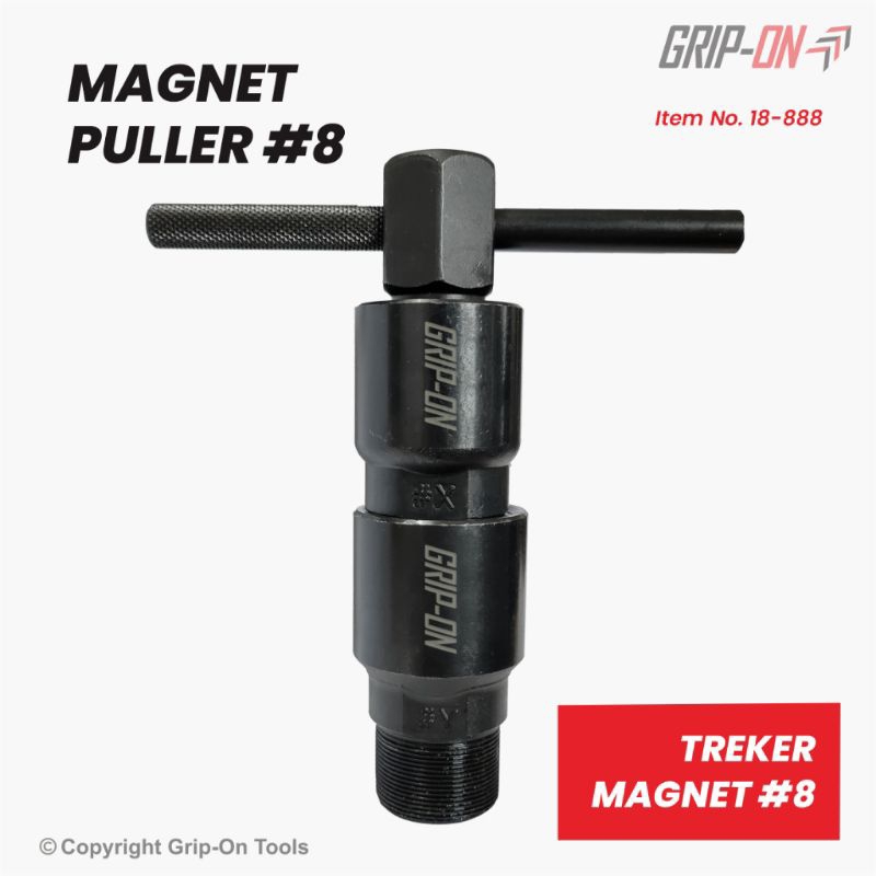 GRIP-ON TREKER MAGNET #8 MULTIFUNGSI SEMUA MOTOR MATIC BEBEK KECUALI MATIC SUZUKI PULLER NO.8 # 8 TM