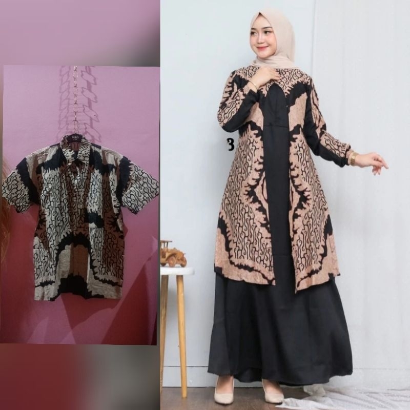 vs gamis batik couple gamis batik prwmium kemeja batik couple