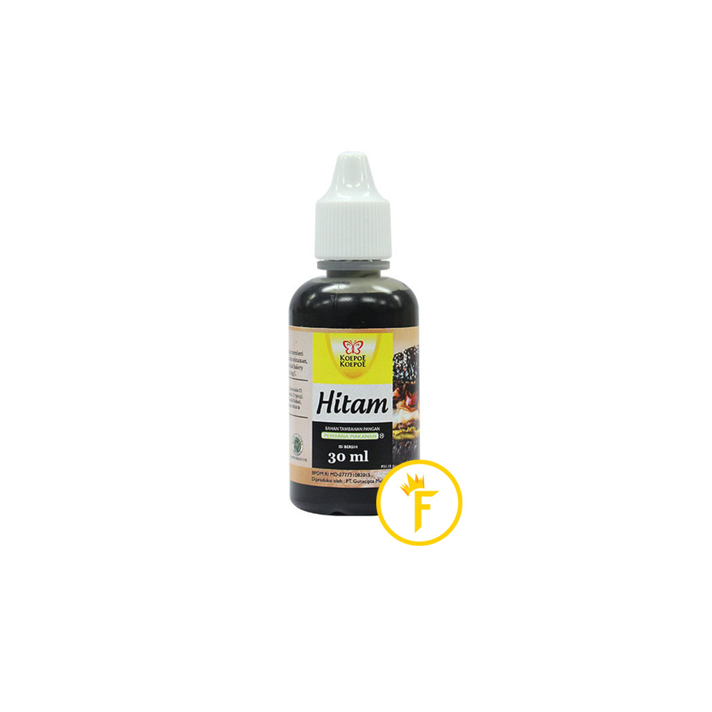 

Koepoe Koepoe Pewarna Makanan Hitam 30ml