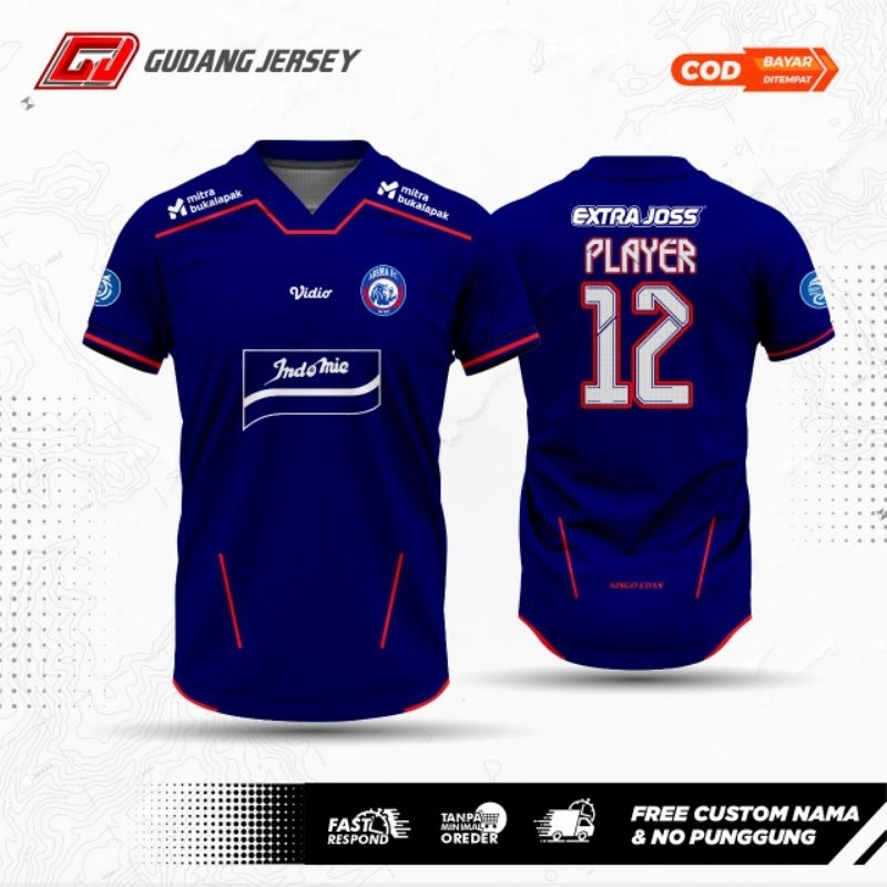 JERSEY FANTASY AREMA INDONESIA HOME/AWAY 2023/2024