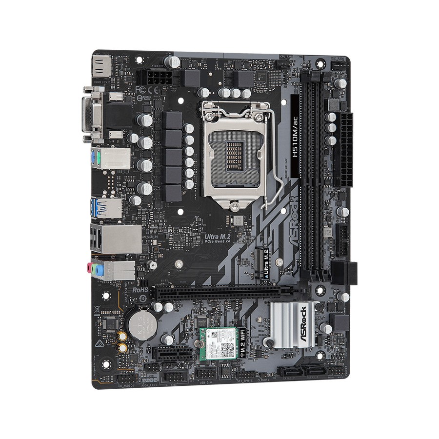 Motherboard ASROCK H510M/ac 90-MXBFU0-A0UAYZ