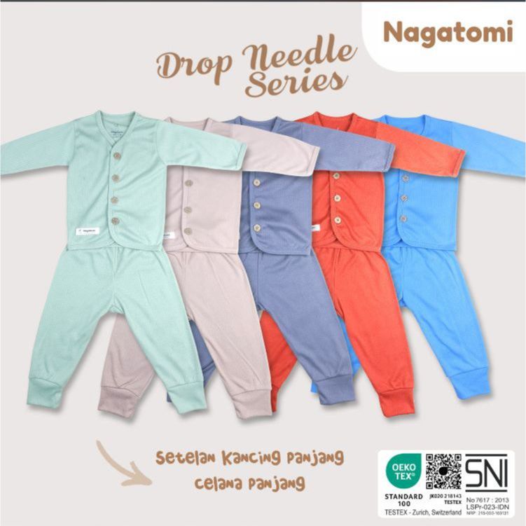 Nagatomi Set Baju Tidur | Piama Piyama Anak Bayi Cewek Cowok
