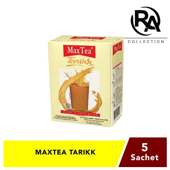 

Max tea teh tarik 25gr x 5 Sachet - Rafka Aulia Collection