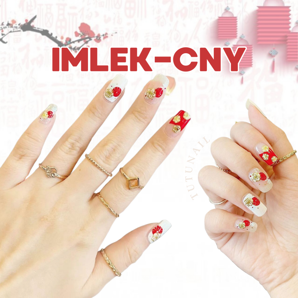 TUTUNAIL Stiker Kuku IMLEK / Nail Art Sticker / Kikir Kuku Free