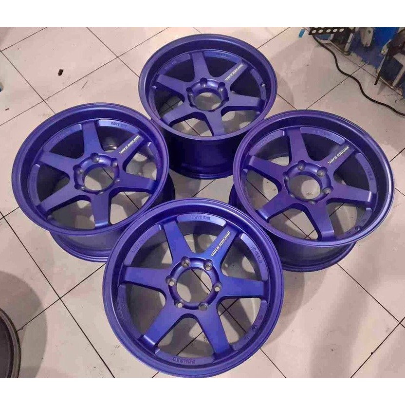 Velg Mobil Bekas TE37 Ring 18 Buat Mobil Pajero Fortuner Hilux Ranger Everest