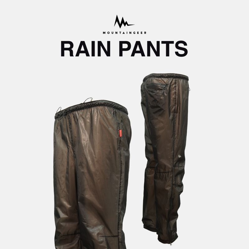 Rain Pants Mountaingeer - Celana Panjang Waterproof Mountaingeer