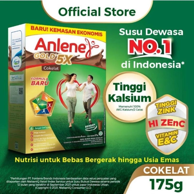 

Anlene Gold 175 Cokelat