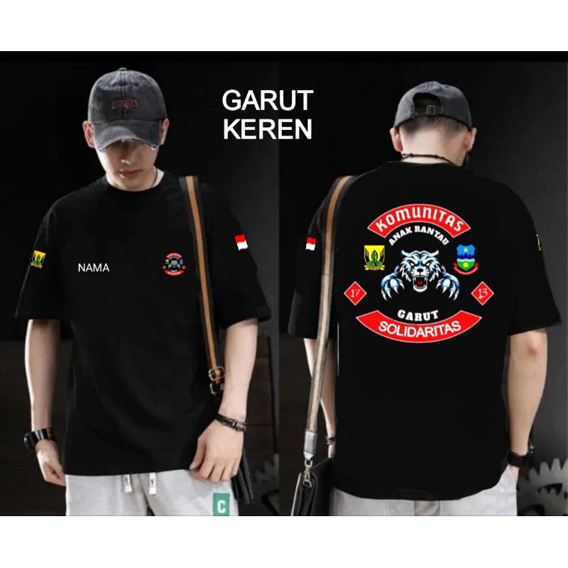 Kaos komunitas rantau Garut Jawa barat original