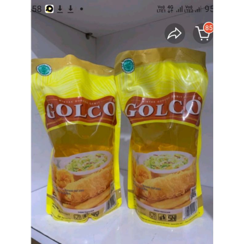 

MINYAK GORENG GOLCO 1L REFIL