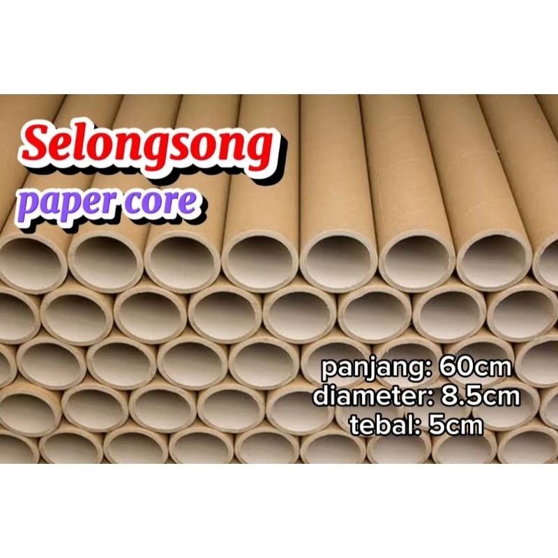 

Selongsong Roll | Paper Core jual per 60cm x 8.5cm