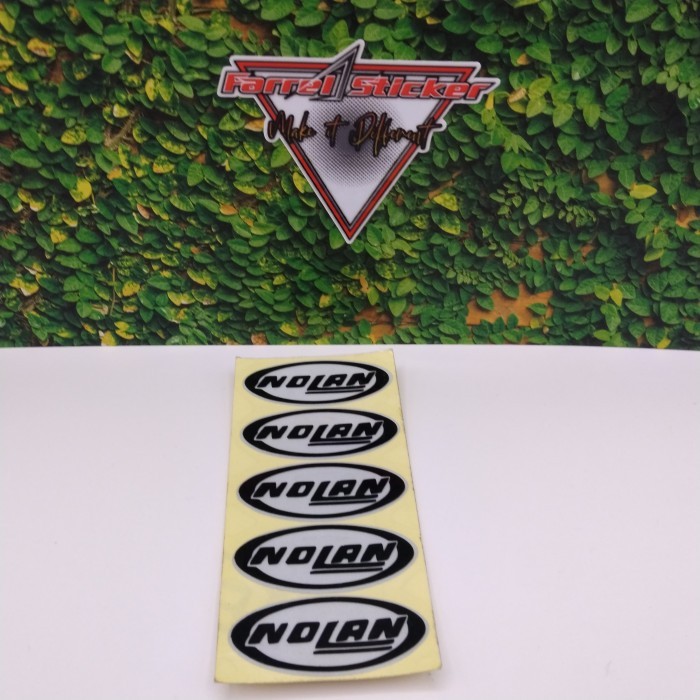 

STICKER NOLAN STIKER nolan CUTTING