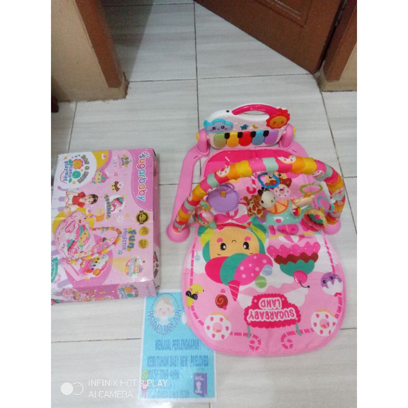 Playmat Sugar Baby Fun Projector Sugar Baby Preloved Second Bekas
