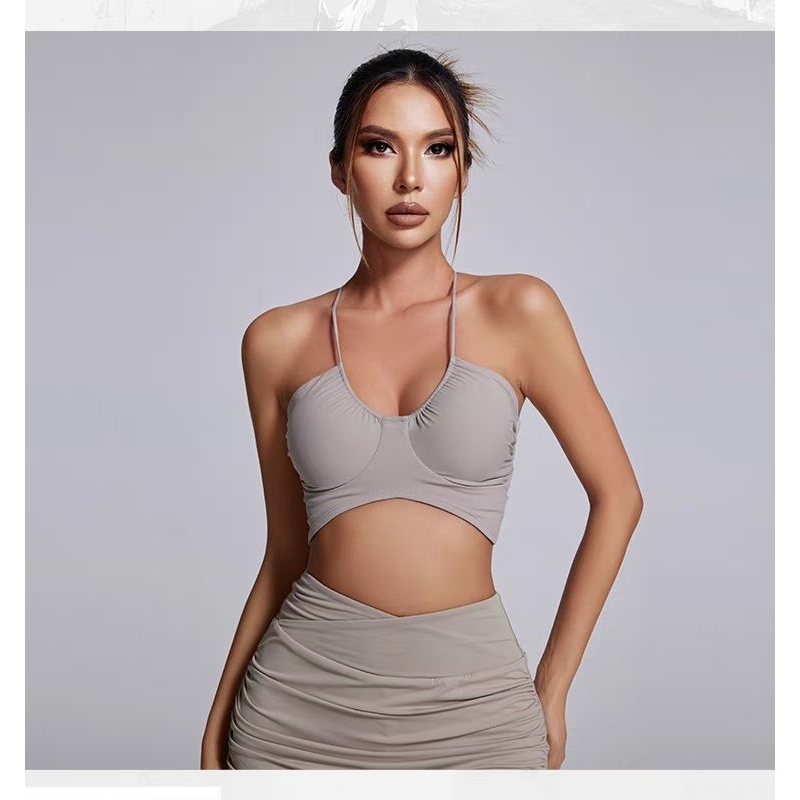 Jennifer Top / Atasan Olahraga Wanita Sportbra Yoga Gym Brasport Nvgtn Sportbra