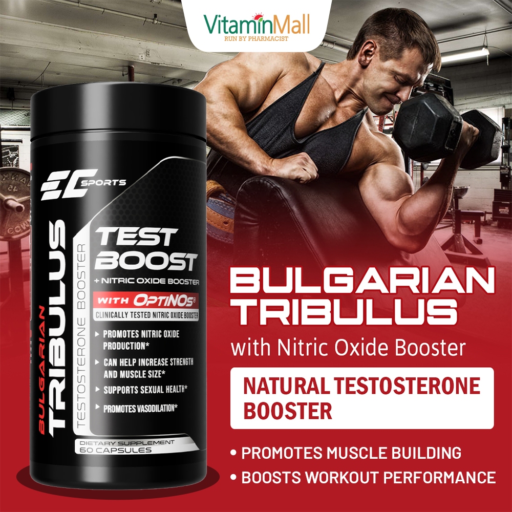[Ship from Singapore] EC Sports Bulgarian Tribulus - Suplemen Olahraga, Testosterone Booster, Obat K