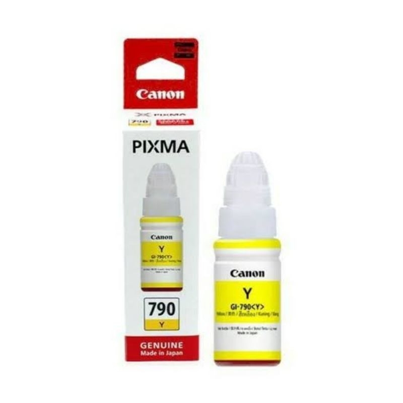 Tinta Canon PIXMA GI-790 untuk utk printer Canon G1000 G1010, G2000, G2002, G2010, G2012, G3000, G3010, G4000, G4010