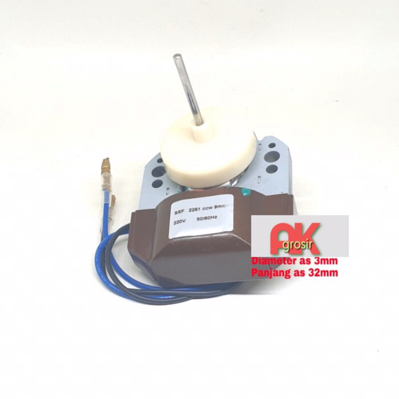 Fan Motor Kulkas 2261 Model Sharp/Dinamo Fan Blower Showcase/sokes