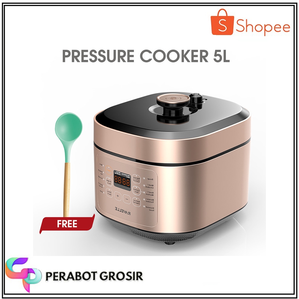 Panci Listrik Presto Ravelle New 5L