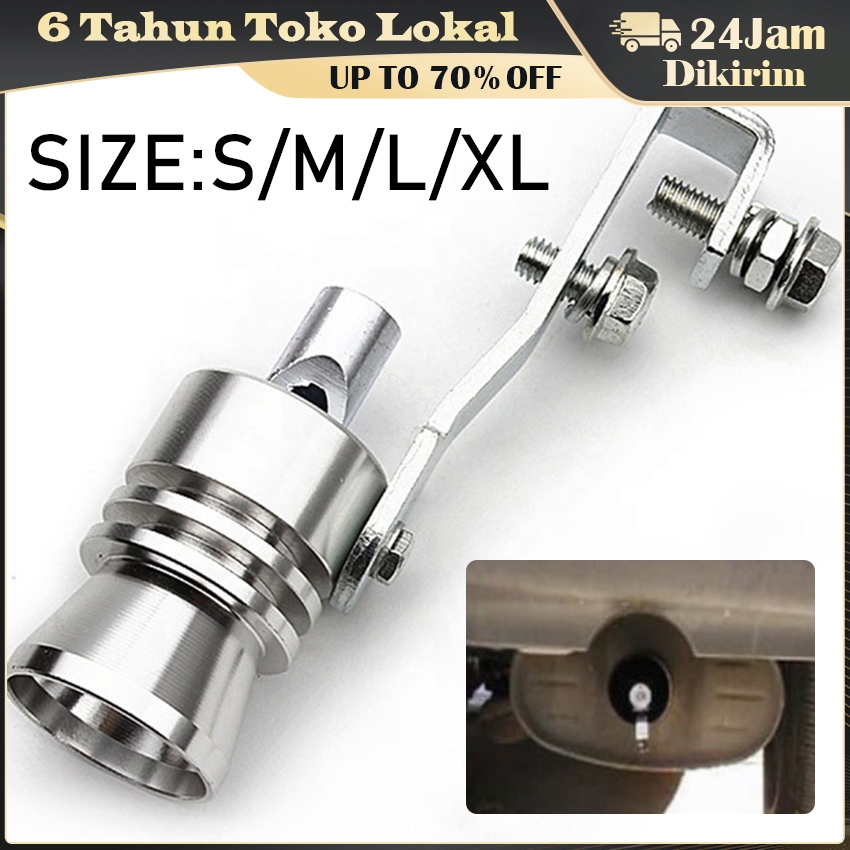 Turbo Wistle / Turbo Whistler / Turbo Sound Whistler / Alat Dipasang Pada Ujung Knalpot Mobil