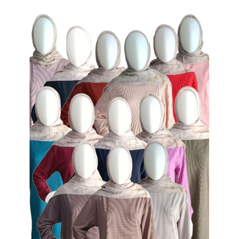 LB TUNIK UNIQLO/TUNIK KAOS WAFFLE (2)