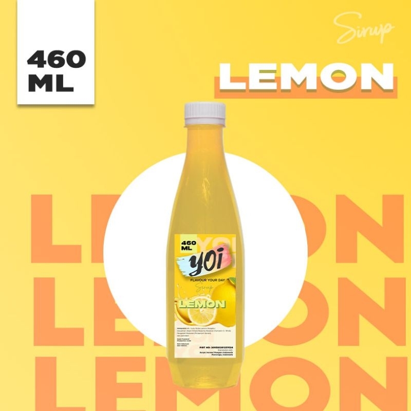 

YOI SYRUP LEMON 460ML
