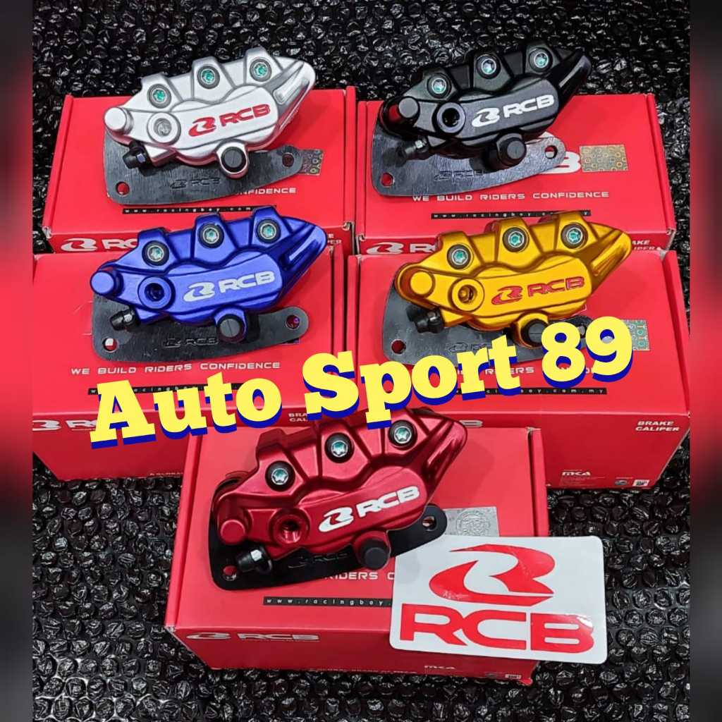 Kaliper Depan RCB S series 2P Beat Deluxe Vario 125 150 Genio scoopy