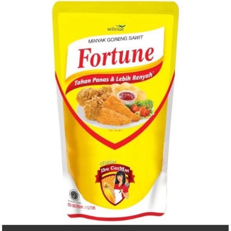 

MINYAK GORENG FORTUNE REFILL 1 LITER