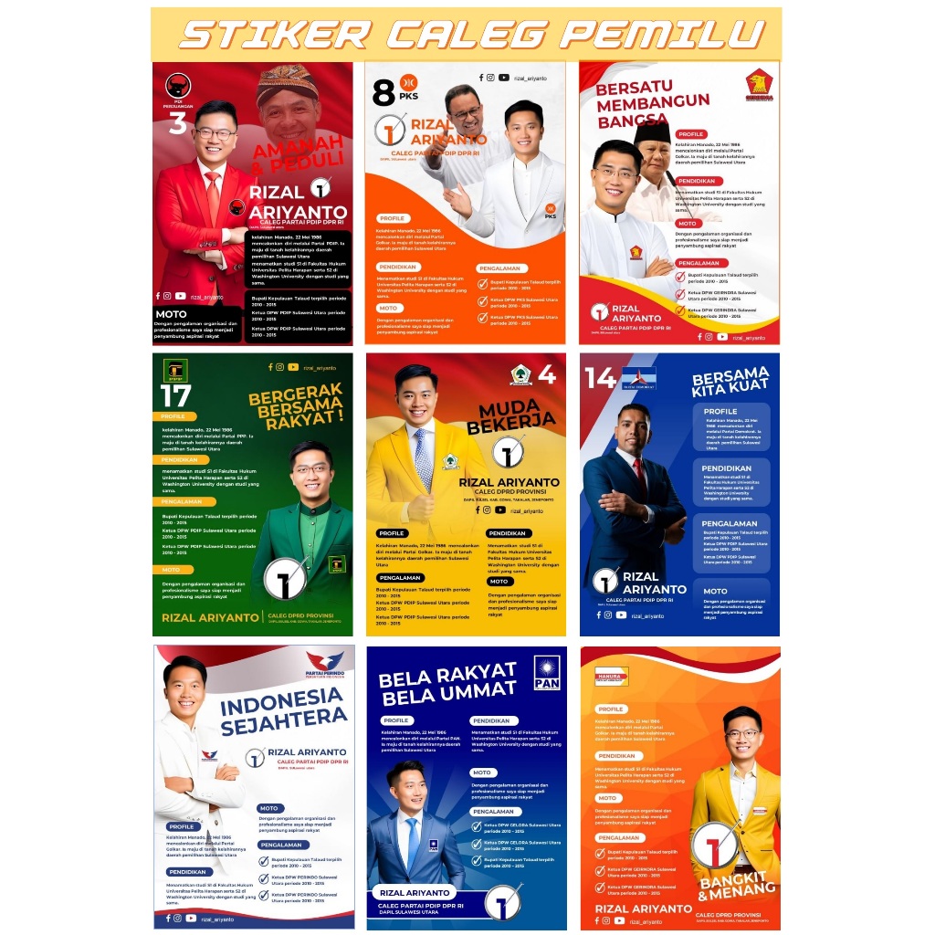 

Stiker Caleg / Partai / Pemilu