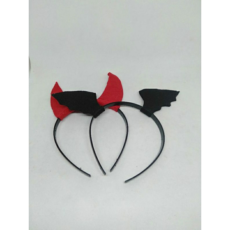 bando halloween/ bando devil / bando kelelawar/ bando laba-laba/ bando laba-laba pita/ bando topi ne