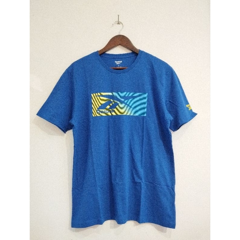 REEBOK MEN TSHIRT BLUE