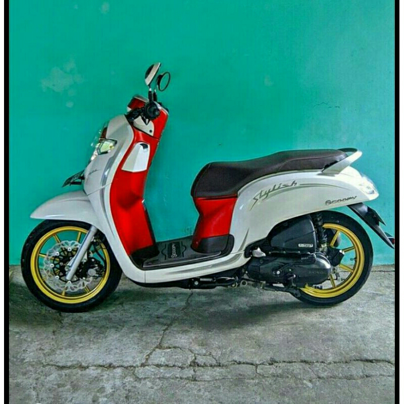 striping lis Sticker standar ori honda scoopy stylish 2019//2020