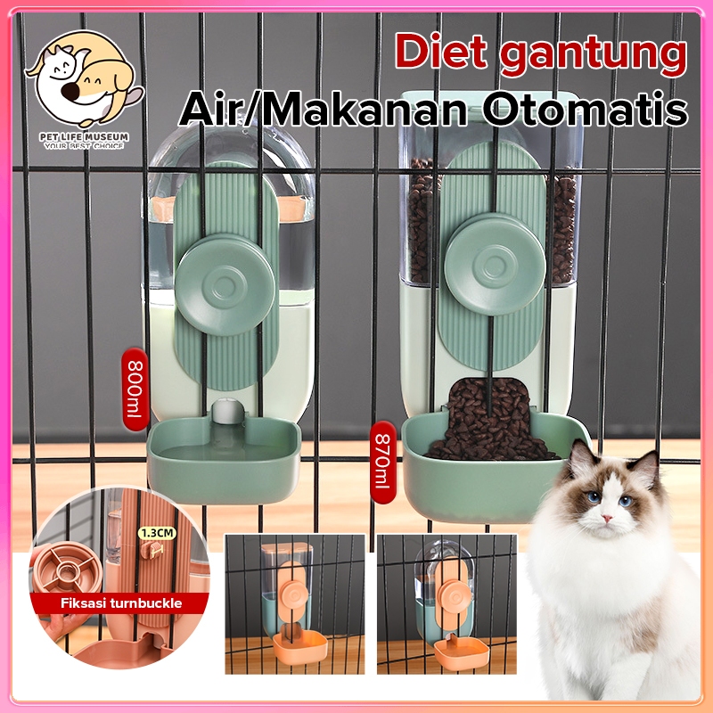 Tempat Minum Kucing Minum Hewan Tempat Makan Kucing Minum Hewan Gantung Kandang Tempat Makan Kucing
