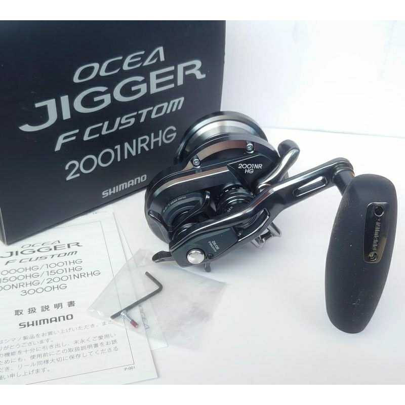 REEL SHIMANO OCEA JIGGER F CUSTOM 2001NRHG JAPAN