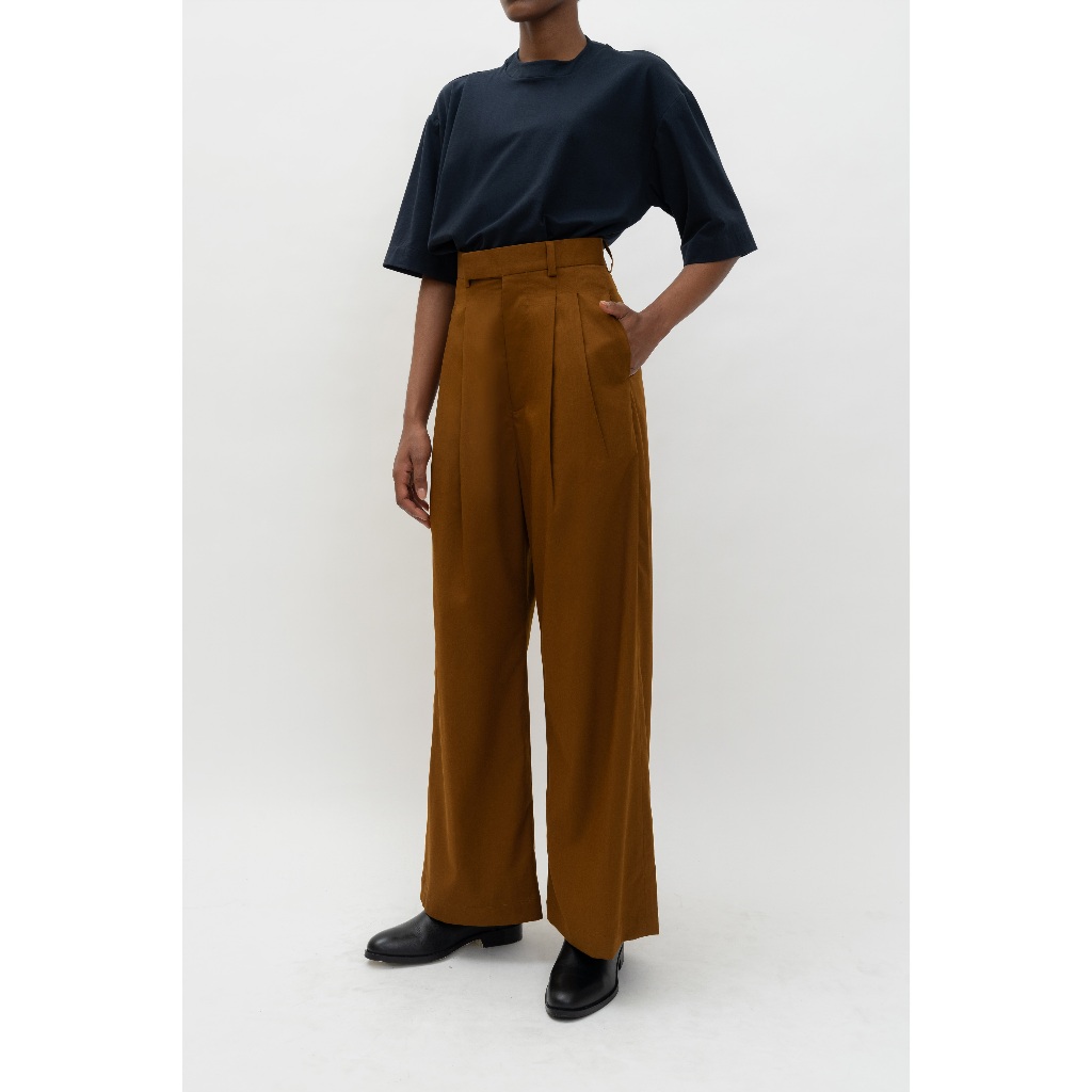 MASSHIRO&amp;Co. - KIKO PANTS - Golden Brown