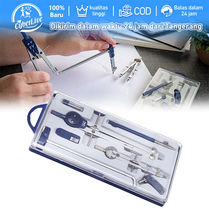 

Jangka Set Besar Teknik Alpha Ziegel Graph Circle Drawing Tools
