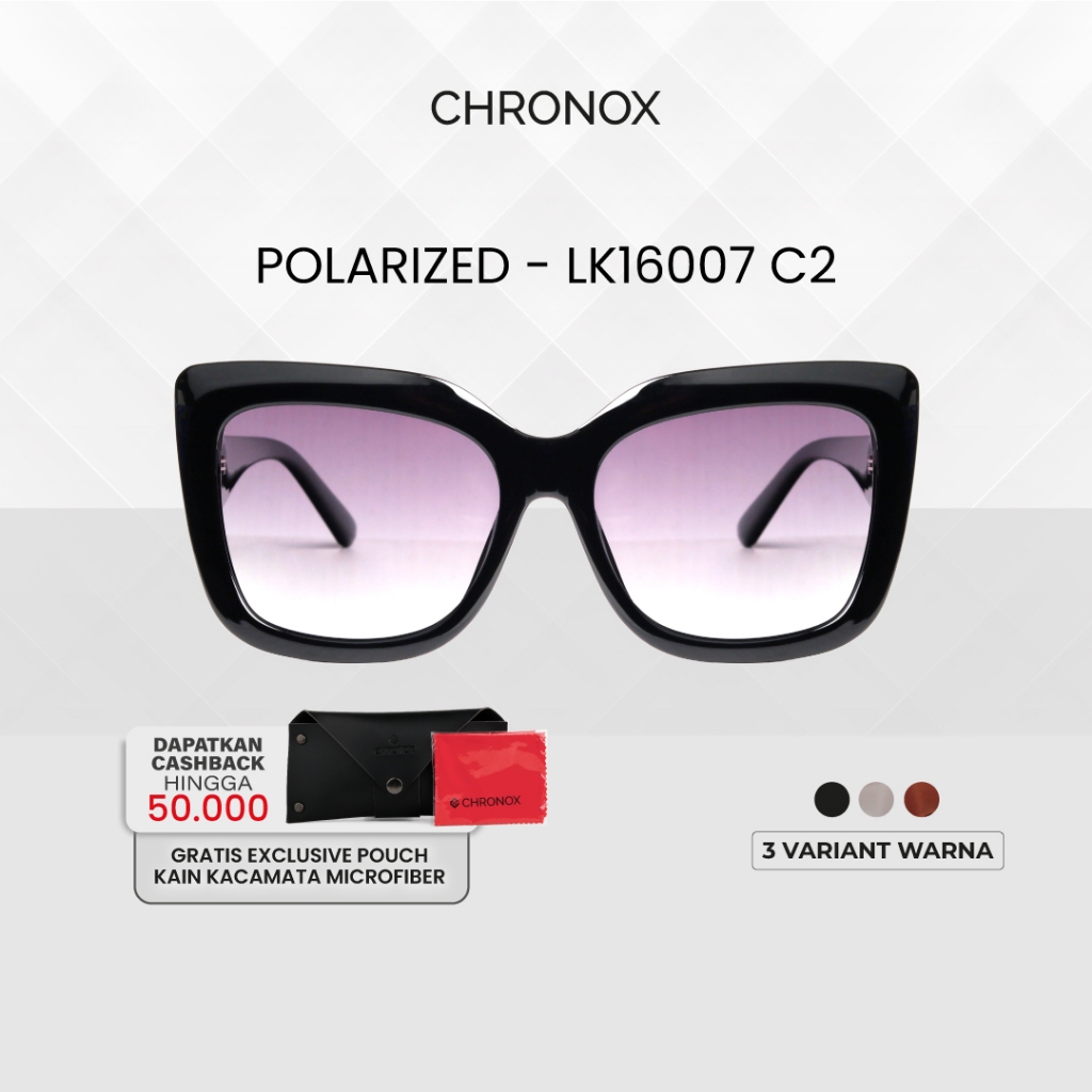 Kacamata Anti Silau TR90 Pria Wanita Original - Chronox Polarized Glassess