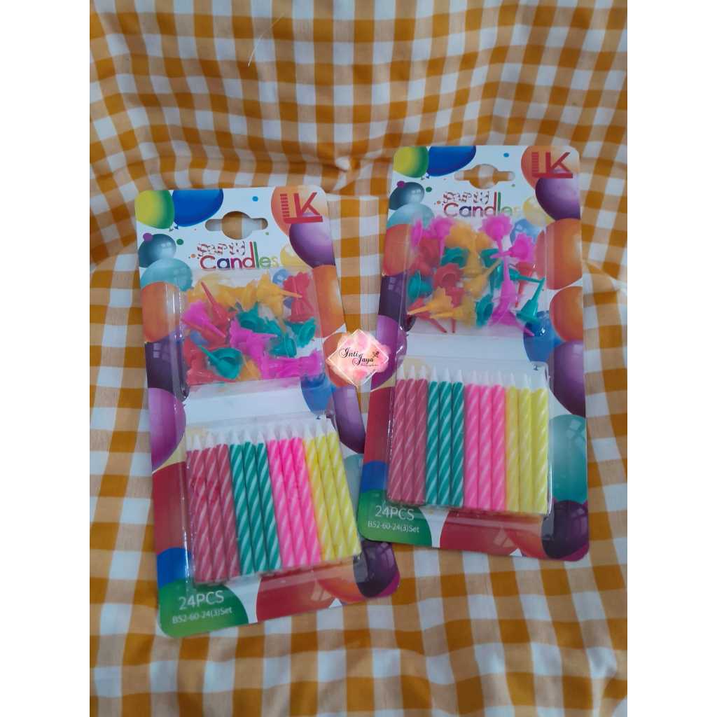 LILIN ULANG TAHUN/LILIN SPIRAL KECIL
