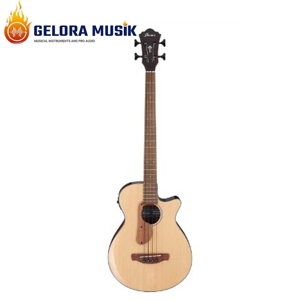 Gitar Bass Akustik Elektrik Ibanez AEGB30E-NTG