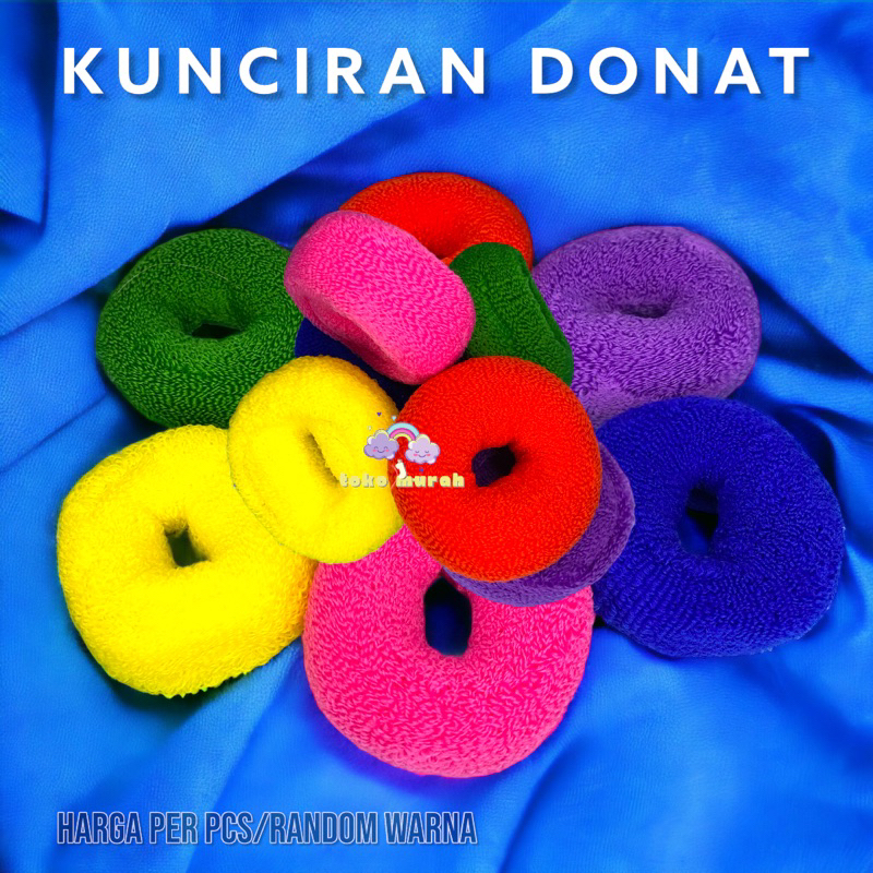 Kunciran Donat Kunciran Rambut Jumbo/ikat rambut donat