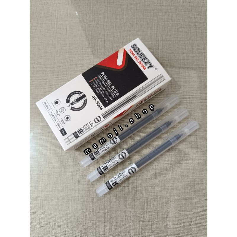 

Pulpen Gel SQUEEZY 0.5mm GP-SQ04 (12pc)