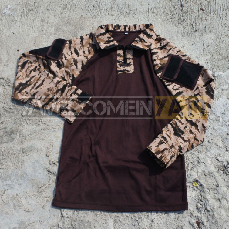 Combat Shirt Tactical Digital Pramuka / Kaos BDU Loreng