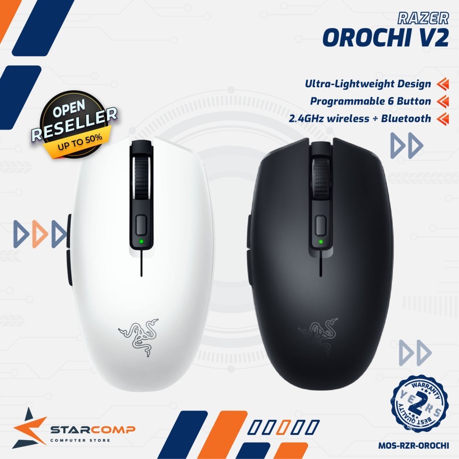 Razer Mouse Wireless Orochi V2